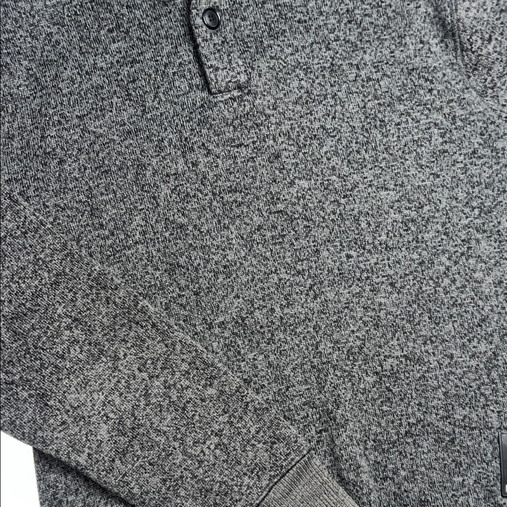 DKNY Men's Charcoal Gray Hoodie Sweater - Picture 3 of 9